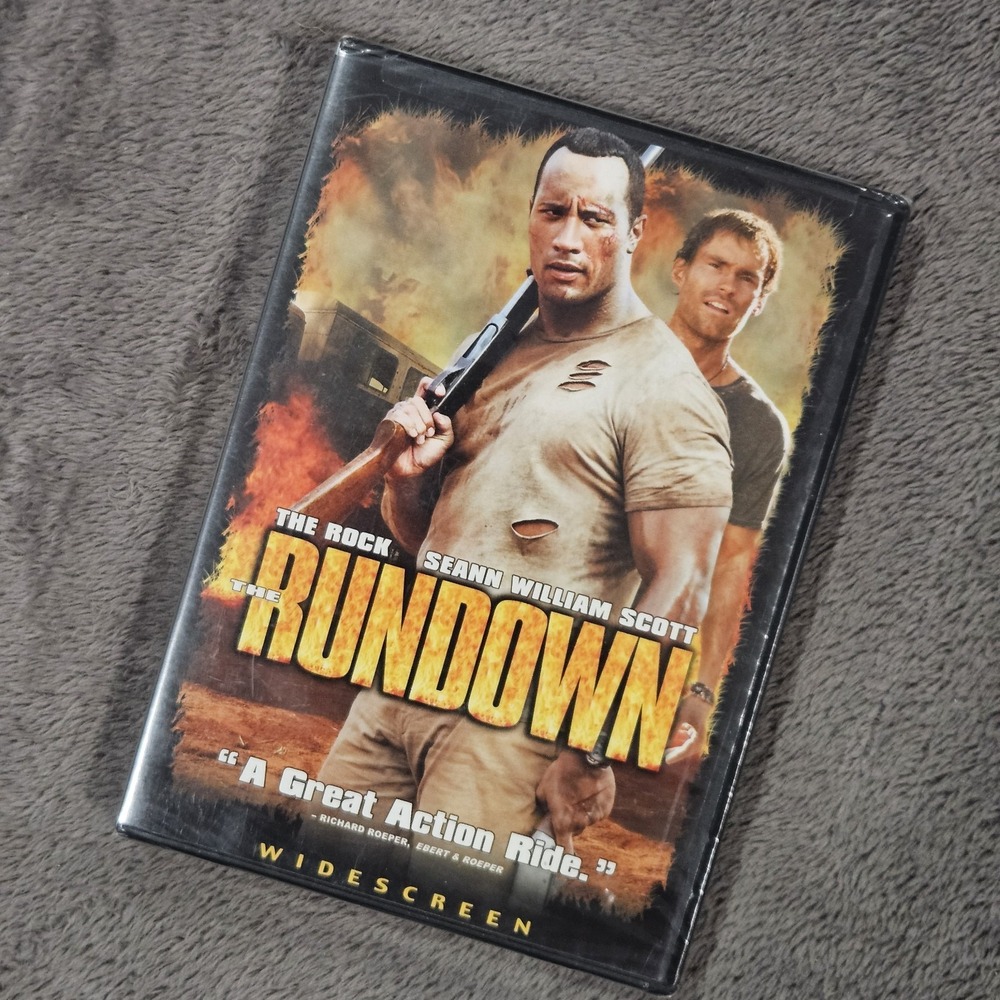 The Rundown (DVD, 2004, Widescreen Edition) NEW
